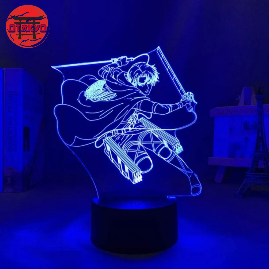 LED Lamp Levi Ackerman - Attack on Titan™
