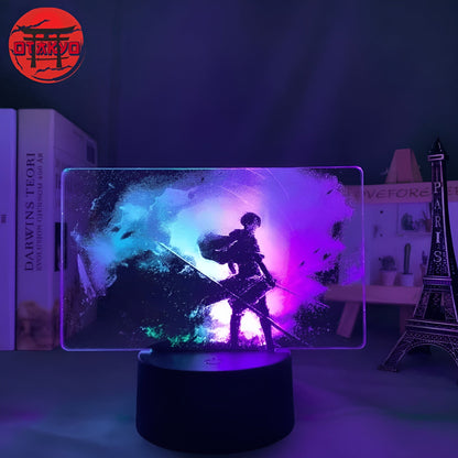 LED Lamp Levi Ackerman Two-Tone - Attack on Titan™