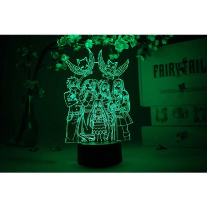 LED Lamp Natsu Team - Fairy Tail™