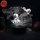 LED Lamp Nezuko and Tanjiro Kamado in Combat Mode - Demon Slayer™