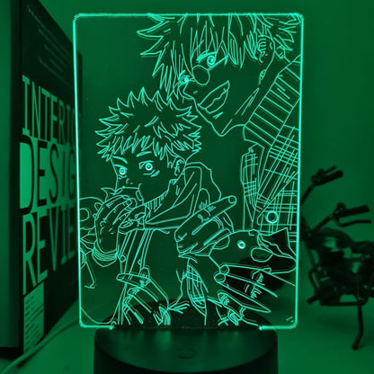 LED Lamp Satoru Gojo & Yuji Itadori - Jujutsu Kaisen™