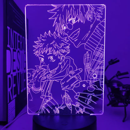 LED Lamp Satoru Gojo & Yuji Itadori - Jujutsu Kaisen™