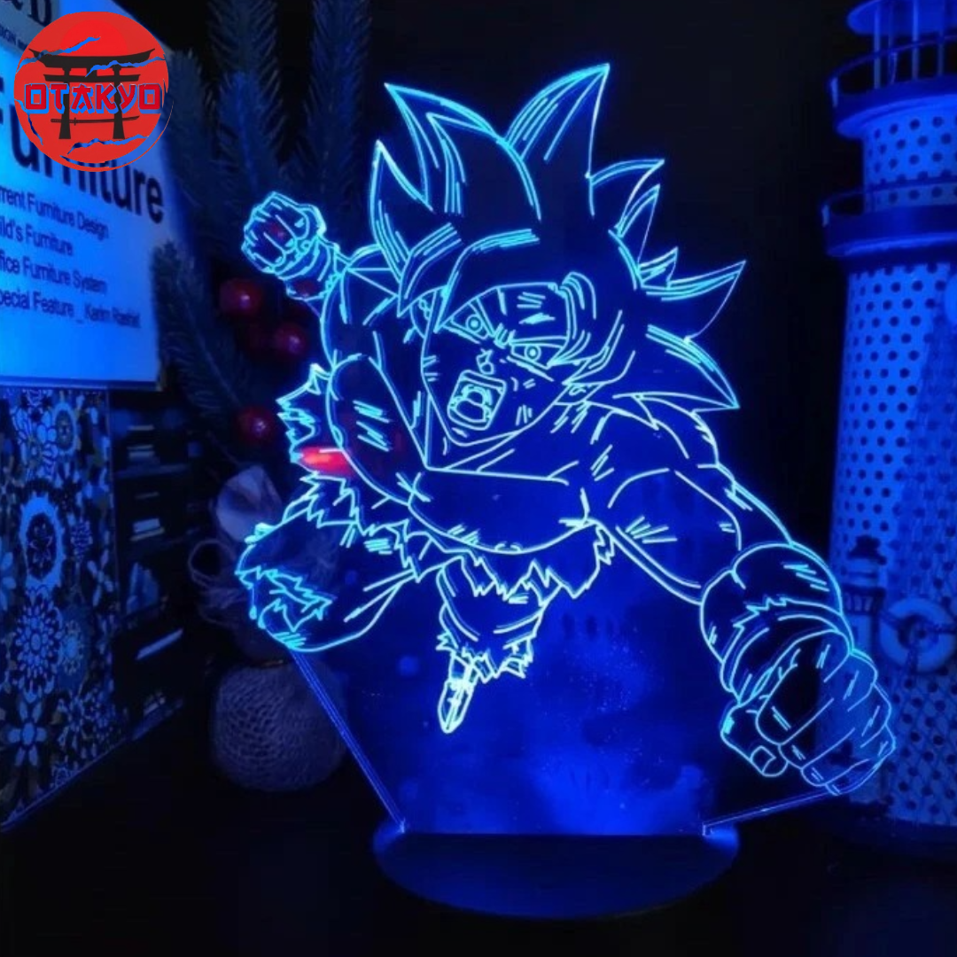 LED Lamp Son Goku SSJ God - Dragon Ball Z™