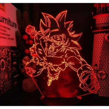 LED Lamp Son Goku SSJ God - Dragon Ball Z™