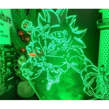 LED Lamp Son Goku SSJ God - Dragon Ball Z™