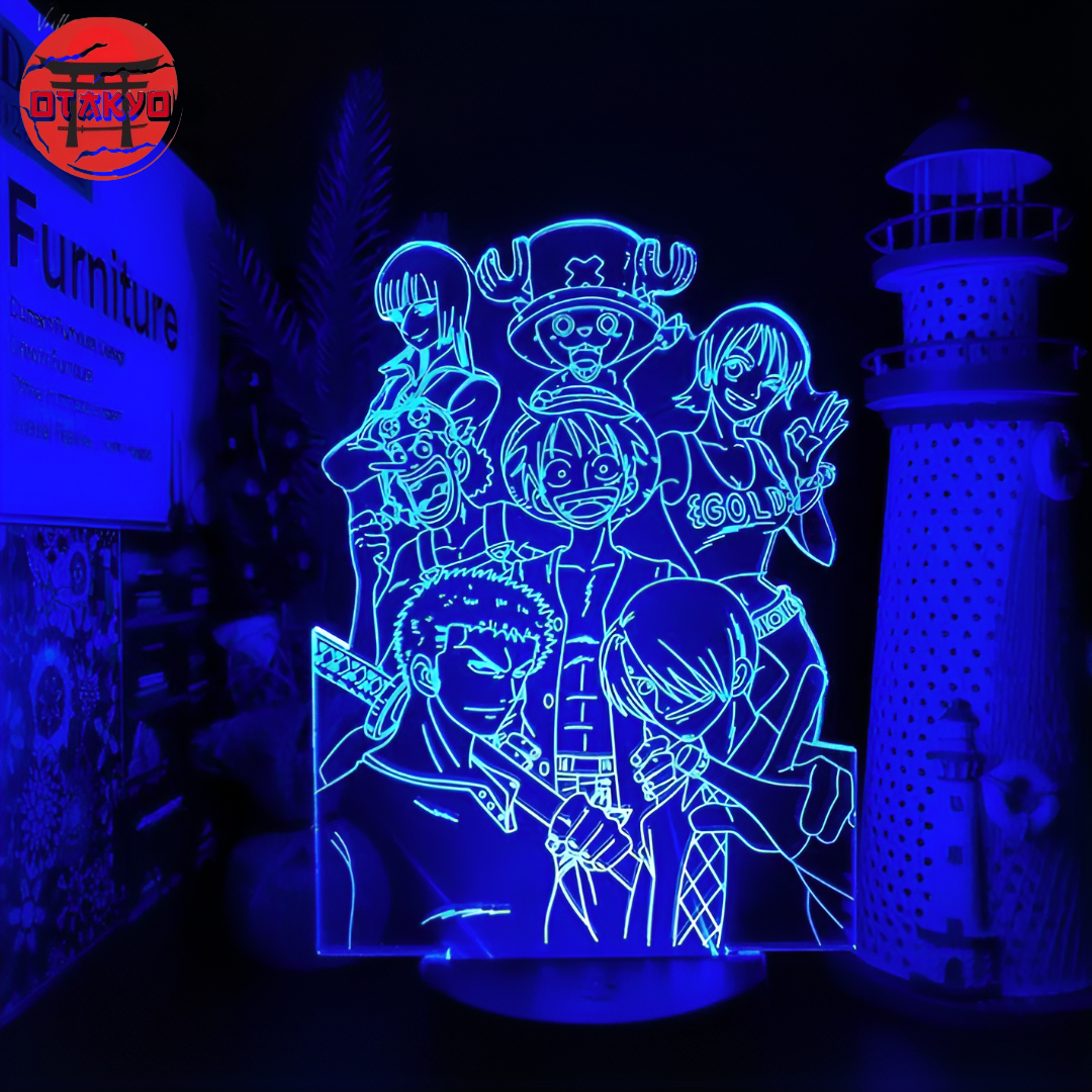 LED Lamp Straw Hat Crew - One Piece™