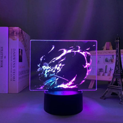 LED Lamp Tanjiro Kamado Flame of Destiny Two-Tone - Demon Slayer™