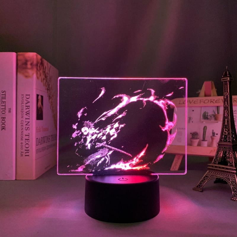 LED Lamp Tanjiro Kamado Flame of Destiny Two-Tone - Demon Slayer™