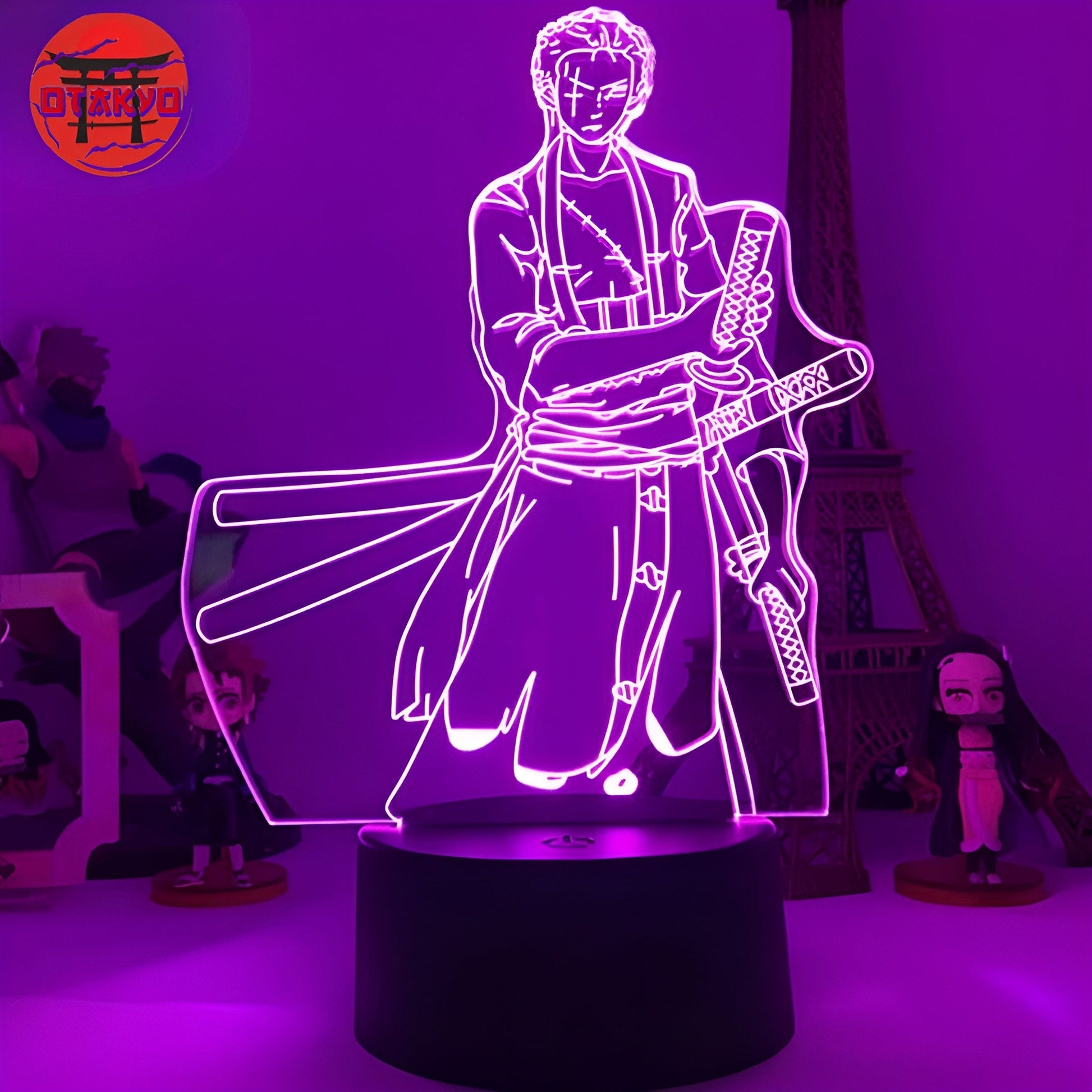 LED Lamp Zoro "Santoryu" - One Piece™