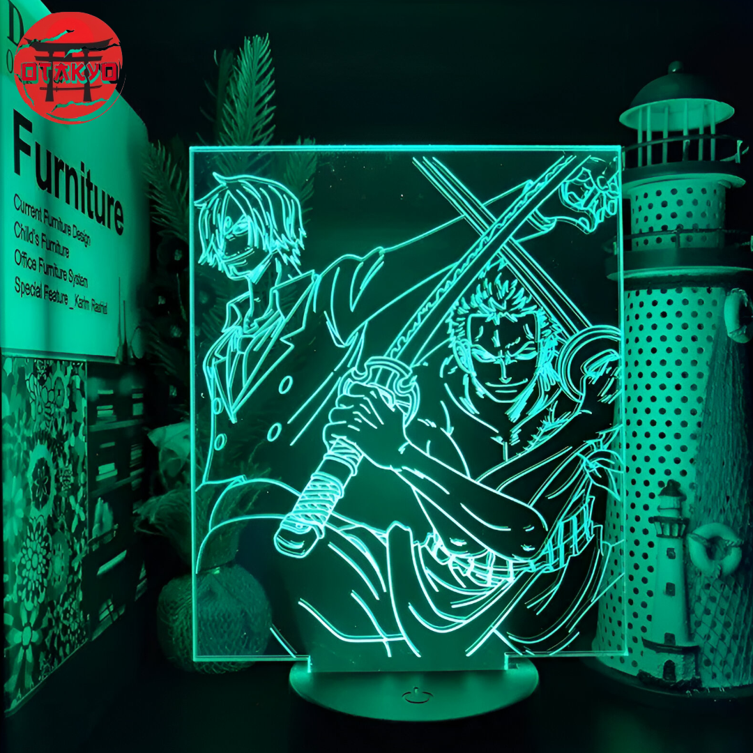 LED Lamp Zoro x Sanji - One Piece™