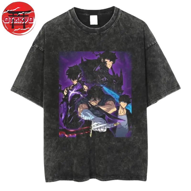 Oversized T-Shirt Sung Jin-Woo "Evolution" - Solo Leveling™