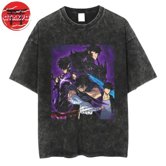 Oversized T-Shirt Sung Jin-Woo "Evolution" - Solo Leveling™