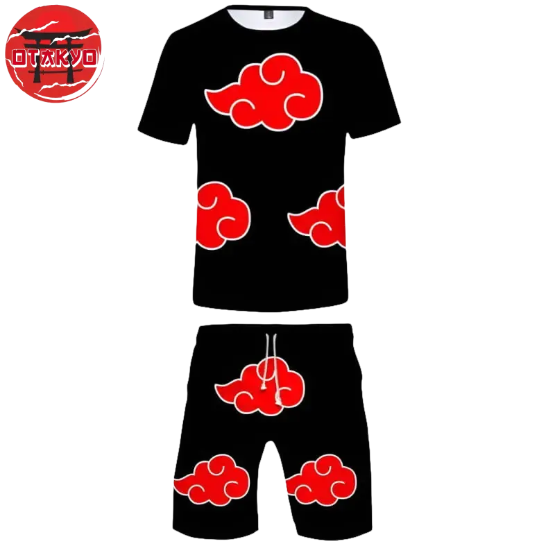 Pajamas Short Akatsuki Clan - Naruto Shippuden™