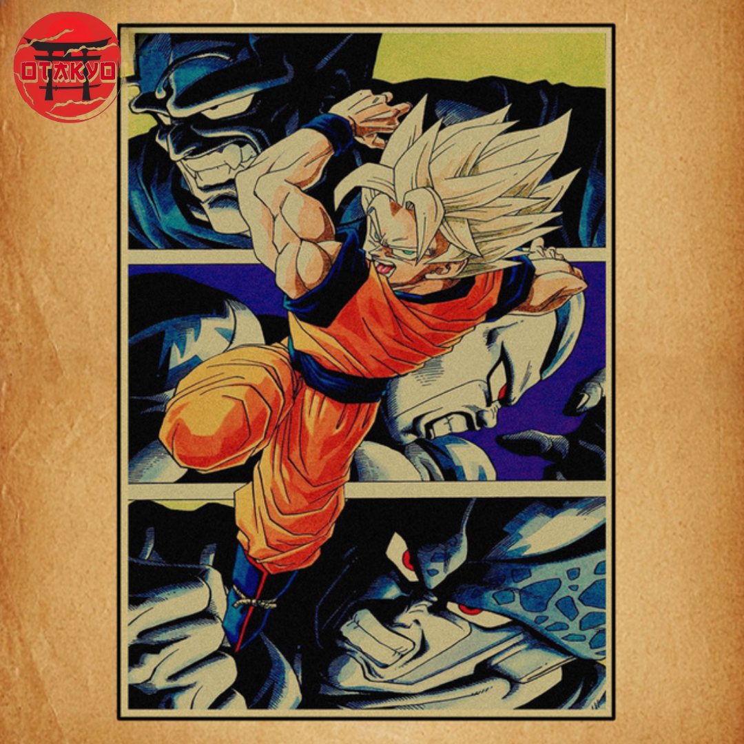 Poster Goku "Justice" - Dragon Ball Z™