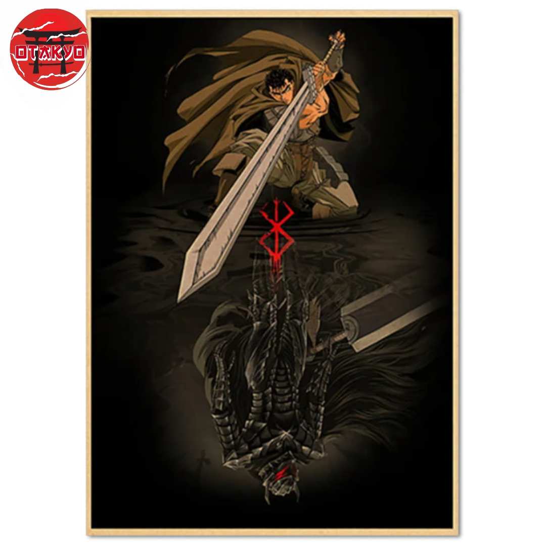 Poster Guts "Shadow Confrontation" - Berserk™