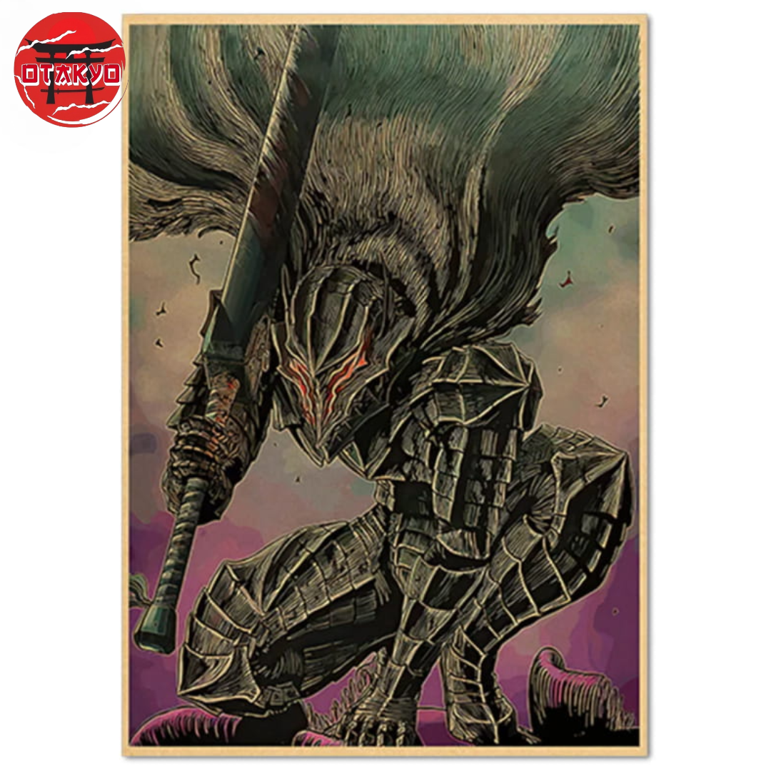 Poster Guts "The Shadow Knight" - Berserk™