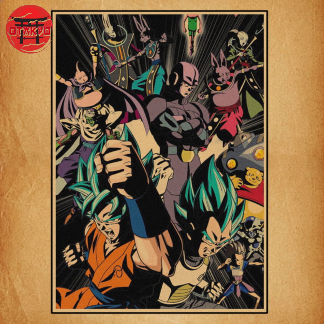 Poster "Multiverse" - Dragon Ball Z™