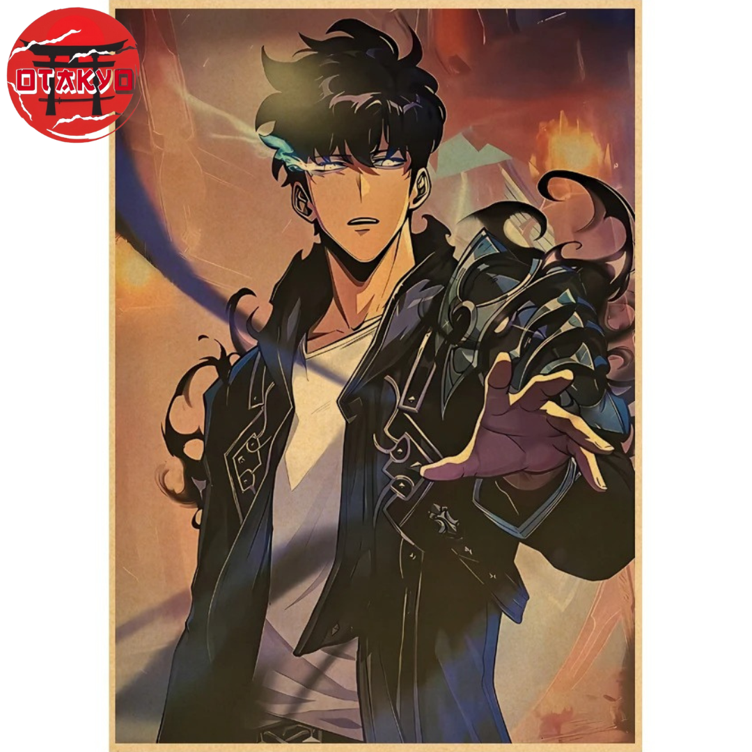 Poster Sung Jin-Woo "Shadow Invocation" - Solo Leveling™