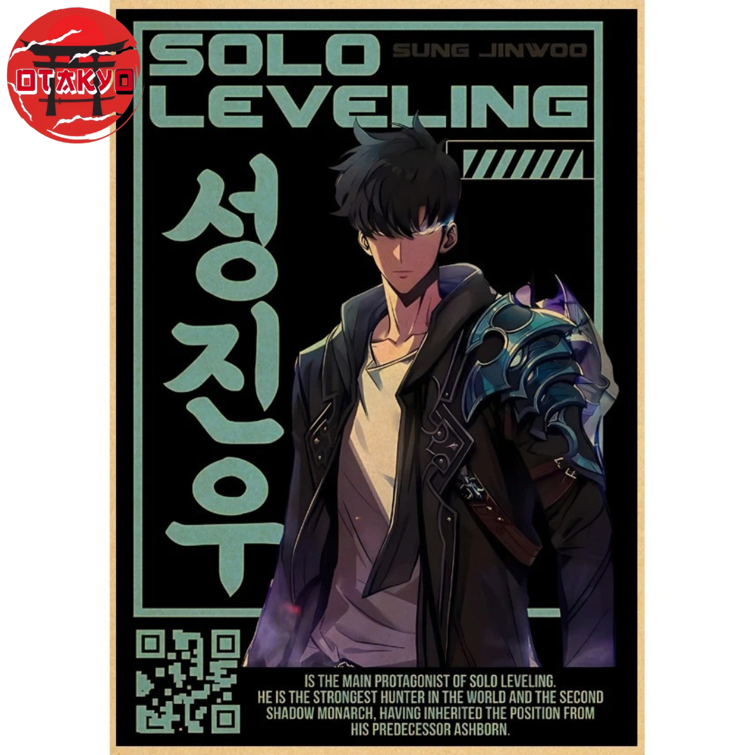 Poster Sung Jin-Woo "Ultimate Hunter" - Solo Leveling™