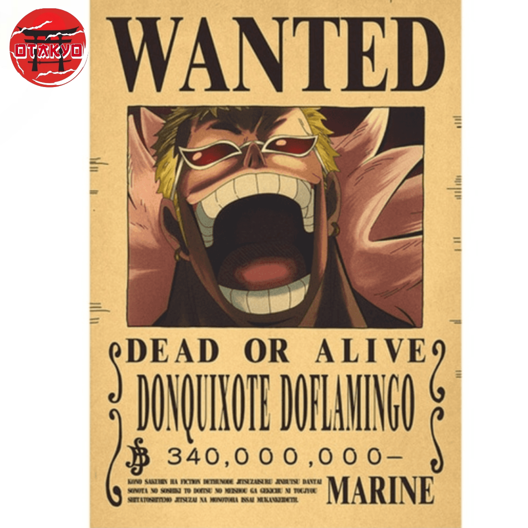 Poster Wanted Doflamingo - One Piece™