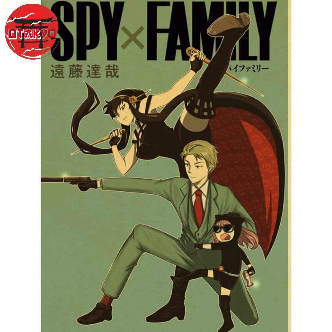 Poster Forger Family "Combat" - Spy x Family™