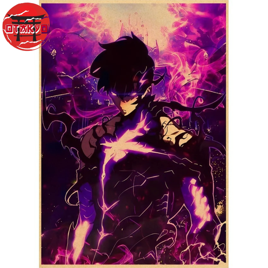 Poster Sung Jin-Woo "Monarch's Ascension" - Solo Leveling™