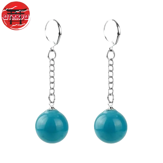 Boucles d'oreilles Potalas Bleu - Dragon Ball Z™