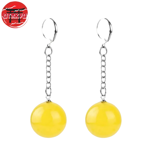 Boucles d'oreilles Potalas Jaune - Dragon Ball Z™
