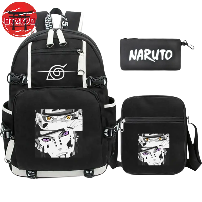 Satchel with Pencil Case and Shoulder Bag Naruto & Pain - Naruto Shippuden™