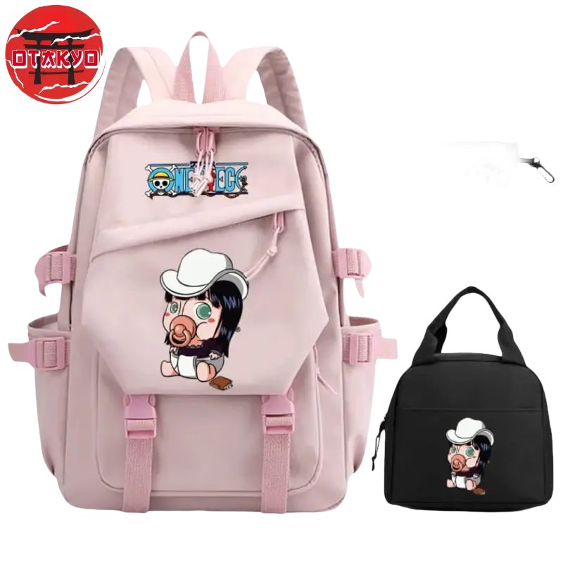 School Bag with Pencil Case and Shoulder Bag Baby Nico Robin - One Piece™