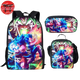 School Bag with Pencil Case and Shoulder Bag Goku x Vegeta VS Broly - Dragon Ball Z™