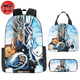 School Bag with Pencil Case and Shoulder Bag Kakashi x Vegeta DBGT - Naruto Shippuden™