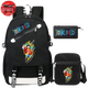 School Bag with Pencil Case and Shoulder Bag Luffy King of the Pirates - One Piece™