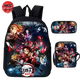 Schoolbag with Pencil Case and Satchel Tanjiro Demon Slayer™ Infinite Train