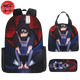 Schoolbag with Pencil Case and Shoulder Bag Itachi Uchiha - Naruto Shippuden™
