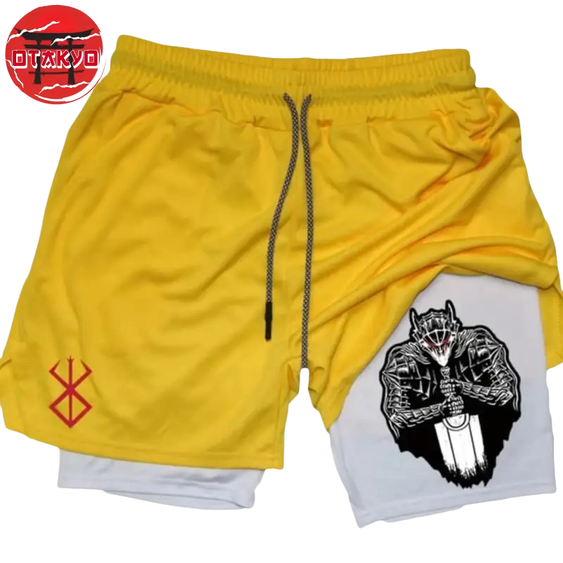 Short Black Knight "Yellow and White" - Berserk™