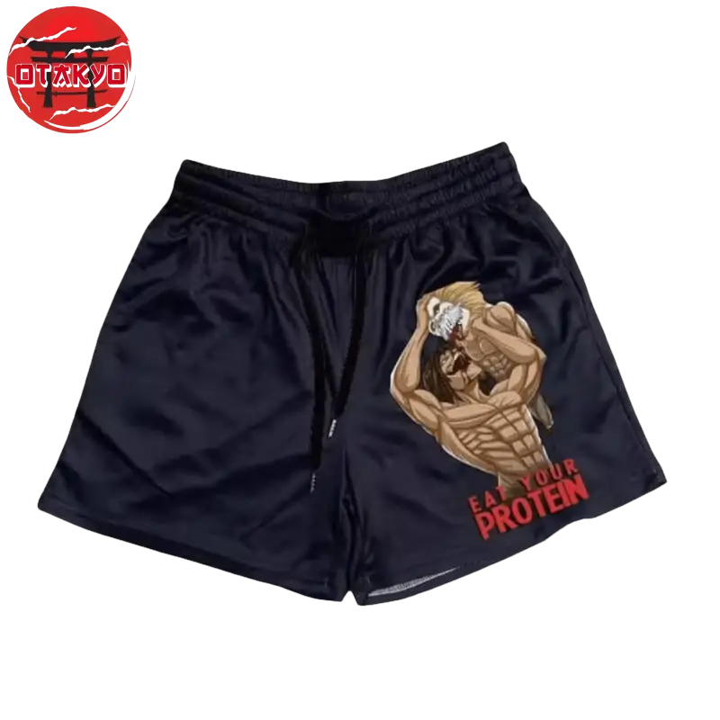 Short Eat Your Protein - Attack on Titan™
