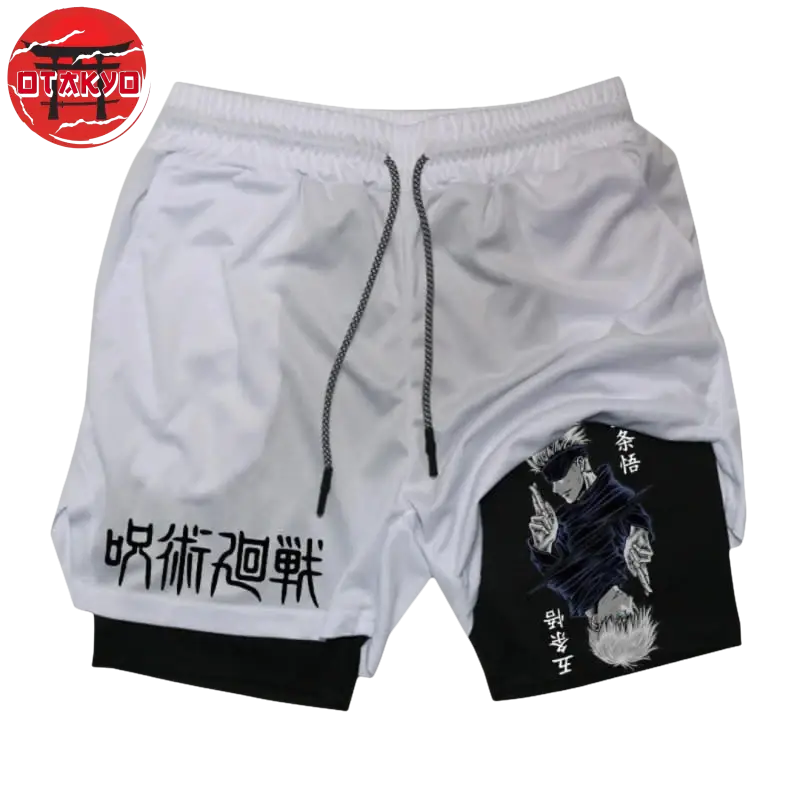 Short Gojo The Chosen One Black and White - Jujutsu Kaisen™