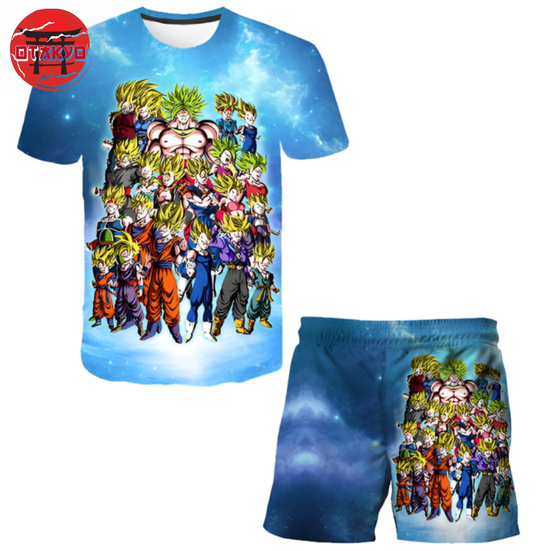 Short Pajamas Super Saiyajins - Dragon Ball Z™