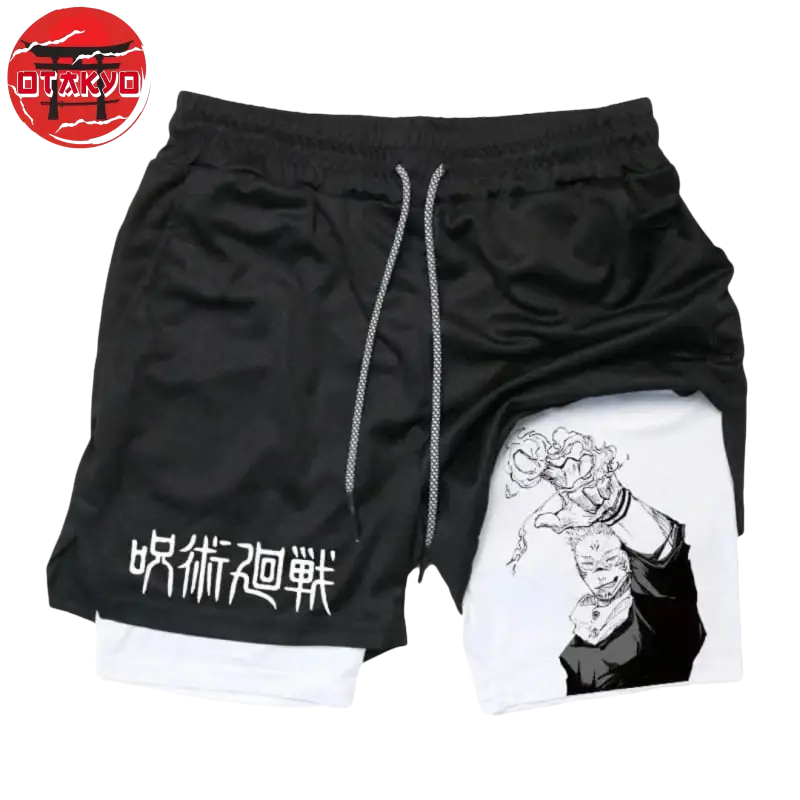 Short Ryomen Black and White - Jujutsu Kaisen™
