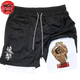 Shorts Eat Your Protein Black and White - Attack on Titan™