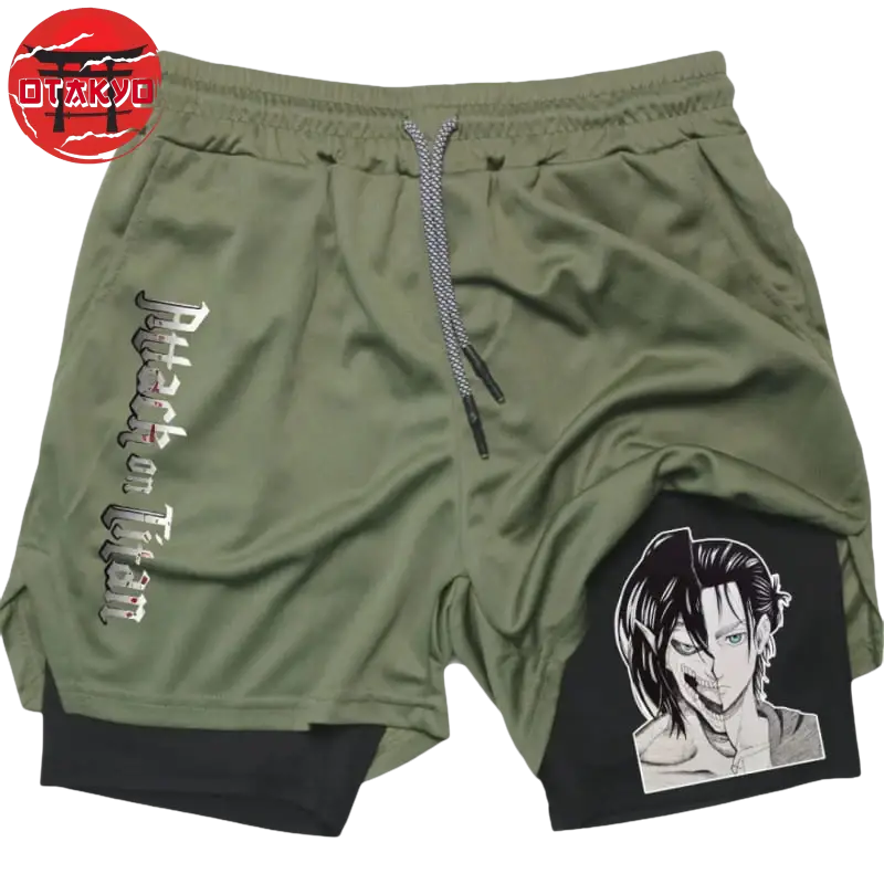 Shorts Eren Jaeger x Attacking Titan - Attack on Titan™