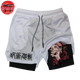 Shorts Sukuna Black and White - Jujutsu Kaisen™