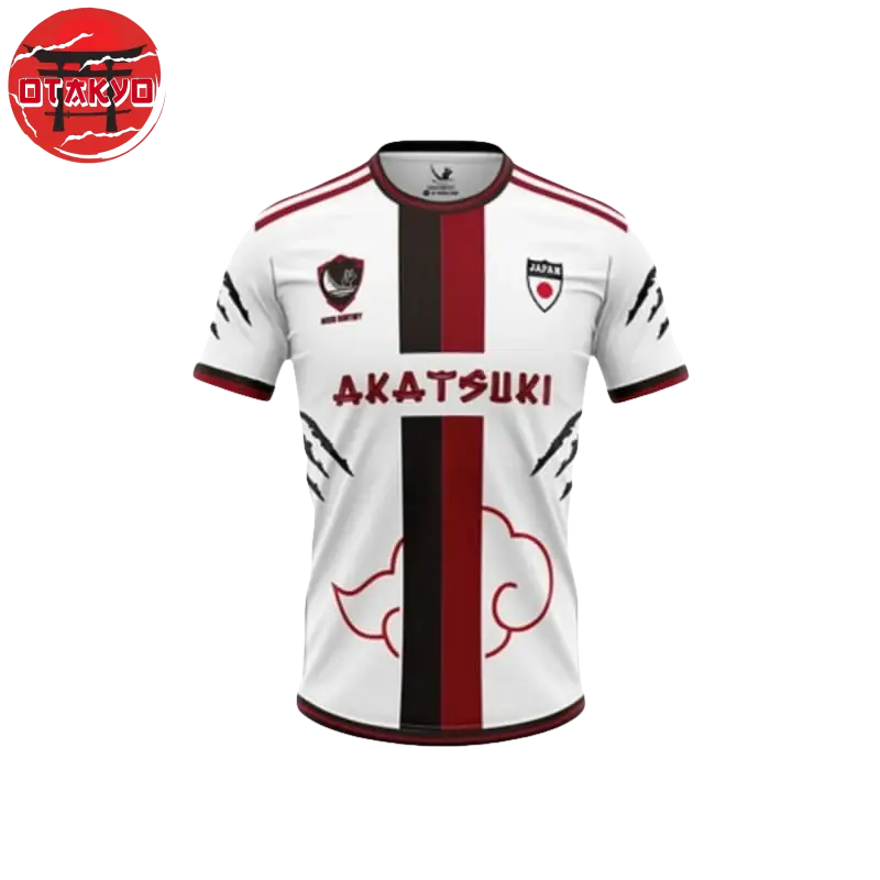 Soccer Jersey Akatsuki White - Naruto Shippuden™