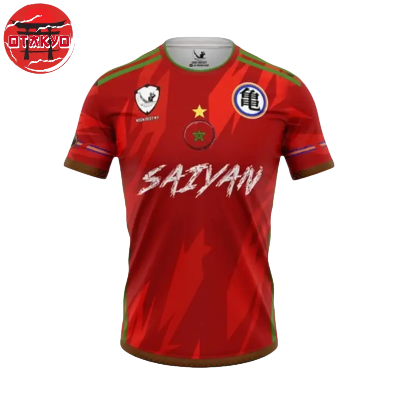 Soccer Jersey Son Goku Morocco - Dragon Ball Z™