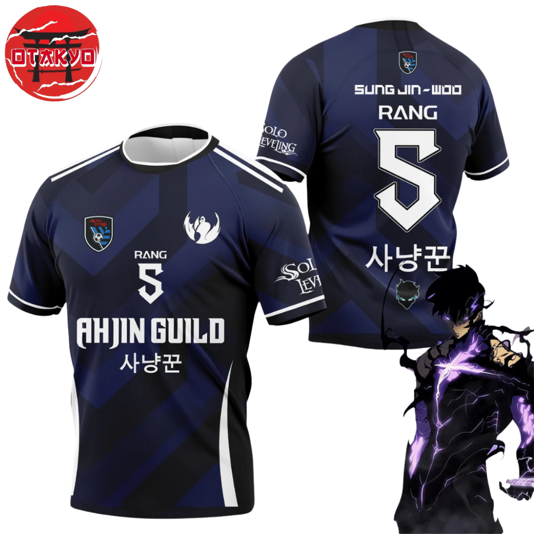 Soccer Jersey Sung Jin-Woo "Ahjin Guild" - Solo Leveling™