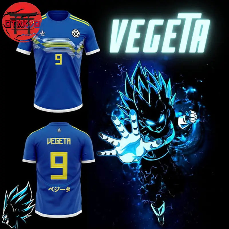 Soccer Jersey Vegeta SSJ Blue - Dragon Ball Z™
