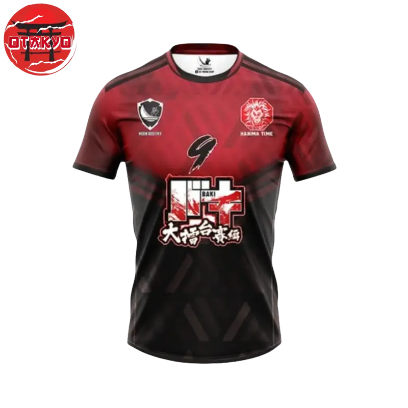 Soccer Jersey Yujiro Hanma - Baki The Grappler™