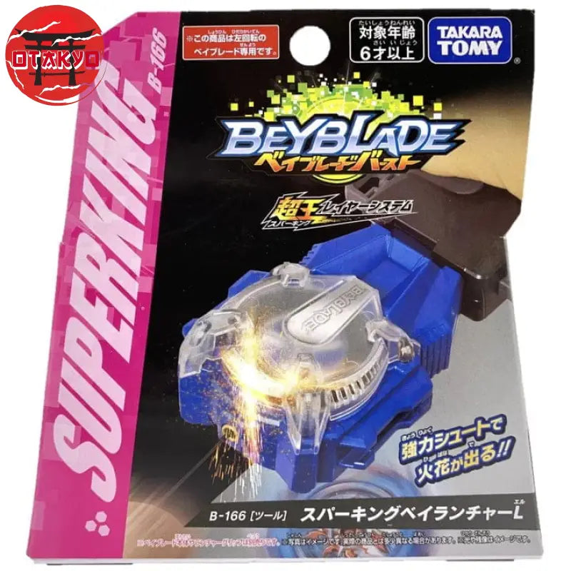 Sparking Launcher Superking Blue - Beyblade™