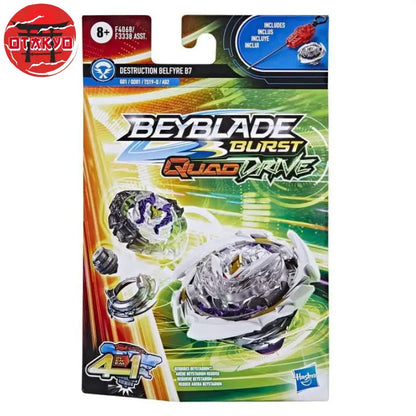Spinning Top Destruction Belfyre B7 Nexus-Q Revolve-Q+Quake-2 - Beyblade Burst QuadDrive™